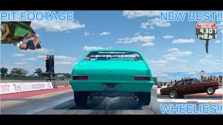 Nitrous fed 1972 496 big block Nova at Havliks Fastest Street shootout tribute Tri State Raceway [upl. by Eibbor]