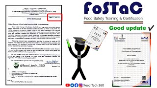 Good update for FoSTaC Training certificate validity  Register now ✔️ [upl. by Hsirehc432]