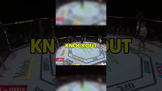 The Fastest KO in UFC History 😴 [upl. by Suisyola]