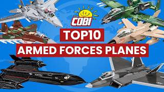 Top 10 Best planes from COBI Armed Forces ✈️  Fan Favorites Ranked cobi [upl. by Ilecara]