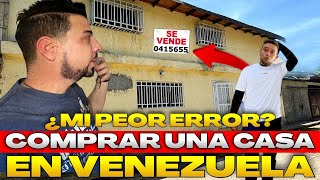 ¡NO LO CREO VENEZOLANO CUENTA su EXPERIENCIA COMPRANDO su PRIMERA CASA VENEZUELA Josehmalon [upl. by Ruben]