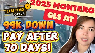 EXTENDED PROMO PARA SA MONTERO SPORT GLS AT PAY AFTER NEXT YEAR NA ITO [upl. by Adin984]