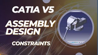 How to create Assembly Constraints in CATIA V5 [upl. by Erolyat688]