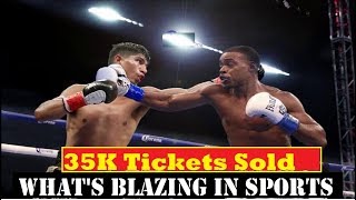 Errol Spence Jr vs Mikey Garcia 35K Tickets SOLD Already Plus Welterweight Talk [upl. by Lesig280]