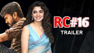 RC 16 Trailer  Ram Charan  Krithi Shetty  Studio Gulla [upl. by Amik]