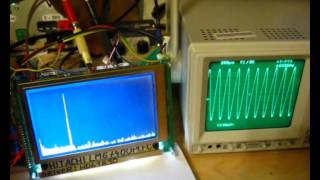 AVR FFT spectrum analyser library by Chan 02 [upl. by Wheaton613]