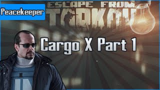 Cargo X Part 1  Peacekeeper Task  Escape from Tarkov Questing Guide EFT [upl. by Lipcombe364]