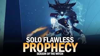 Solo Flawless Prophecy Dungeon in Season of the Witch Destiny 2 [upl. by Awhsoj]