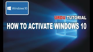 How to activate Windows 10 [upl. by Acimaj]