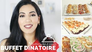 Recettes dapéritifs amp Buffet dînatoire Facile et rapide [upl. by Todhunter]