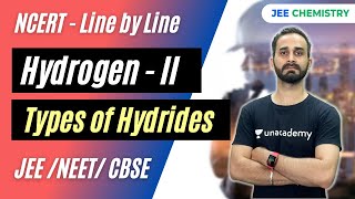 Hydrogen  Types of Hydrides  jeenation7631  Paaras Thakur [upl. by Yelram]