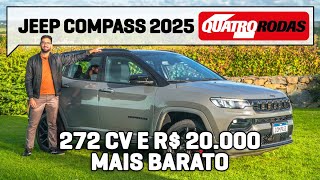 Jeep Compass 2025 com 20 TURBO da Rampage ANDA MUITO e está MAIS BARATO [upl. by Duester]