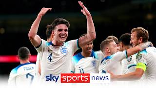 England qualify for Euro 2024 [upl. by Repsihw]