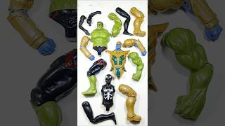 Merakit Mainan Avengers Hulk Smash Vs Venom Vs Thanos hulksmash venom thanos vs [upl. by Ottinger]