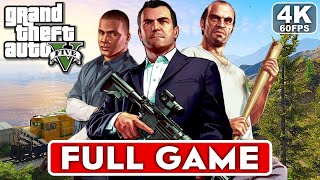 GTA 5 Gameplay Walkthrough FULL GAME 4K 60FPS  No Commentary [upl. by Eimia]