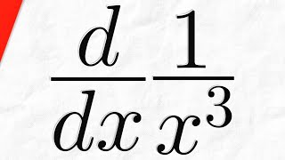 Derivative of 1x3  Calculus 1 Exercises [upl. by Leay434]