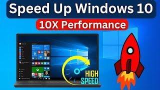 How to Speed Up Windows 10 and Fix Lagging and Slow issues [upl. by Jaan517]