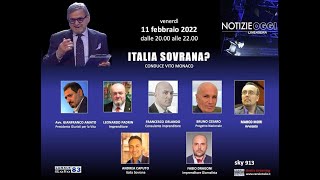 Italia Sovrana   Notizie Oggi Lineasera  Canale Italia [upl. by Rodl839]