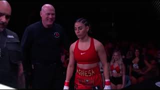 Agnesa Kirakosian BYB Super Flyweight Championship walk out [upl. by Christi]