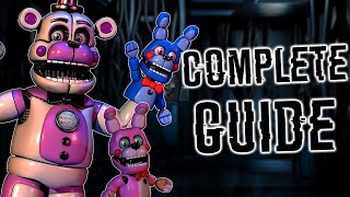 Five Nights at Freddys Sister Location  Full Horror Game Playthrough w Lui  FaceCam [upl. by Fauman]