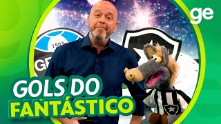 GOLS DO FANTÁSTICO🐴⚽ BOTAFOGO NA LIDERANÇA RODADA ANIMADA E GOLAÇOS DA EUROCOPA  geglobo [upl. by Renita]