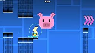 Pixel pigFull version Geometry dash [upl. by Mclain685]