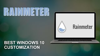 This is the BEST Windows 10 Customization with Rainmeter [upl. by Genna]