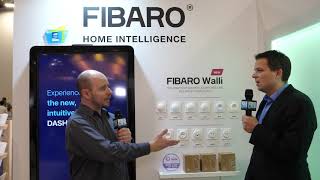 Fibaro  Walli ZWave Sockets amp Switches  New Fibaro App  Interview  CES 2019 [upl. by Lipsey]