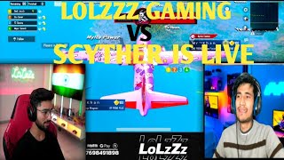 LOLZZZ GAMING VS SCYTHER IS LIVE FIGHT 👿IN COUSTOM ROOM bgmigodllozzzSOUVIKDLIVE1 [upl. by Anihta]