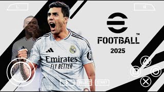 PES 2025 PPSSPP Android Offline 4K PS5 Camera New Kits 202425 amp Full Transfers Best Graphics [upl. by Ludovick]