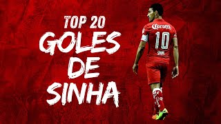 TOP 20 mejores goles de Sinha con Toluca [upl. by Westbrooke55]