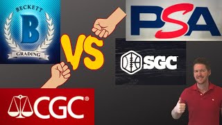 Sports Card Grading PSA vs BGS vs SGC vs CGC [upl. by Aiket]