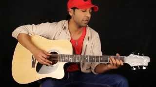 Kya Hua Tera Vaada unplugged version  Guitar Lesson in hindi for beginners By VEER KUMAR [upl. by Lyon]