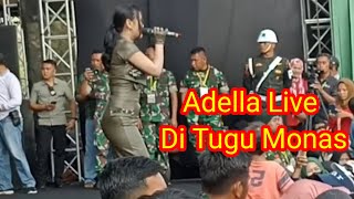 Adella live di monas ll Sherly KDI [upl. by Weider]