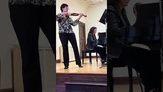 Patricia Calahan and Katia Kravitz Perform Bach  Part 1 [upl. by Gardie]