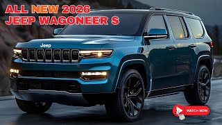 New Launch 2026 Jeep Wagoneer S Revealed  Big Electric SUV [upl. by Dolley186]