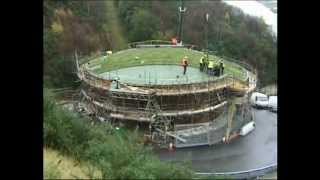 Eden Project Green Roof Sedum Blanket Installation by Bauder [upl. by Noam232]