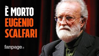 È morto Eugenio Scalfari giornalista e fondatore di Repubblica aveva 98 anni [upl. by Karolina352]