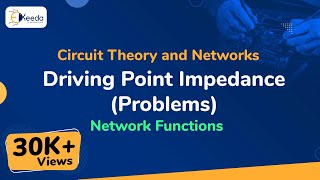 Driving Point Impedance Problems  Network Functions  Circuit Theory and Networks [upl. by Colwell]