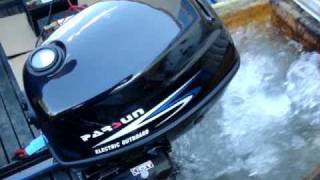 PARSUN 4HP Electric Outboard [upl. by Chenee]