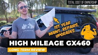 High Mileage GX460 One Year Review  Total Cost of Ownership [upl. by Hgielac]