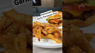 Easy to make garlic Parmesan fries homemade cookingvideo delicious savoury recipe [upl. by Christoper]