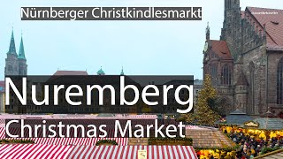 Nuremberg Christmas Market NürnbergerChristkindlesmarkt [upl. by Ahsatsana]