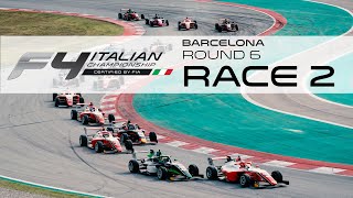 Italian F4 Championship BarcelonaCatalunya  round 6  Race 2 [upl. by Eiramassenav]