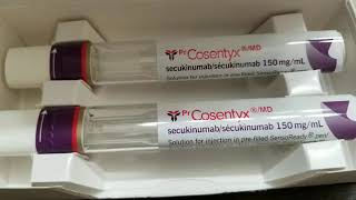 Cosentyx injection 33 amp 34 [upl. by Arotak535]