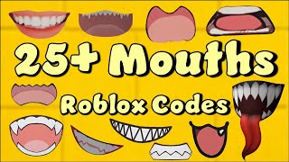 25 Mouths Roblox Codes for Brookhaven Bloxburg HSl and Berry avenue [upl. by Zinnes]