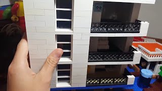 MI EDIFICIO DE LEGO 2  MOC DE LEGO [upl. by Qifar]