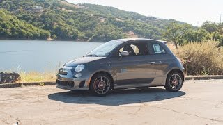 Fiat 500 Abarth Review  Great Exhaust Note [upl. by Icak]