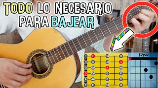 Cómo hacer todos los bajos en guitarra Todo lo necesario para tocar bolero cumbia y ranchero😋 [upl. by Sindee]