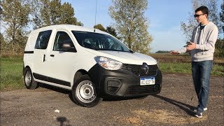 Nueva Renault Kangoo en Argentina prueba completa versión furgón 5 asientos [upl. by Kamillah706]